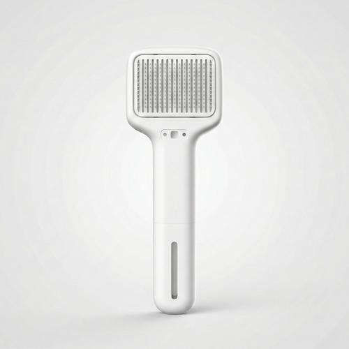 Smart Pet Grooming Brush | Nano-Mist Spa & UV Antibacterial Comb